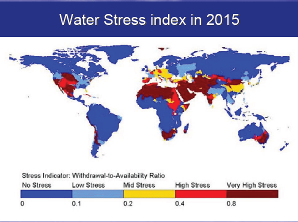 Water Stress index 2015 - Adel Sharif 2010