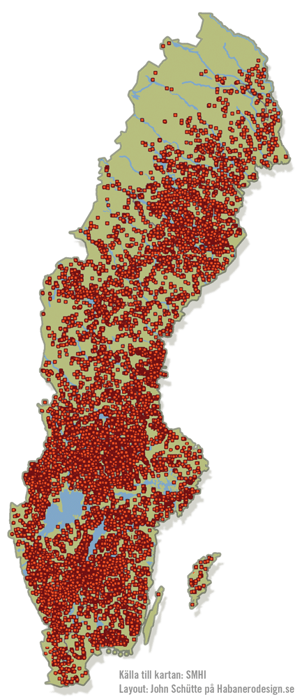 Vandringshinder i Sverige.